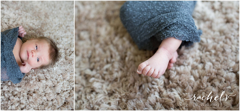 Bonnett Newborn session in College Park, FLorida with Rachel V Photography