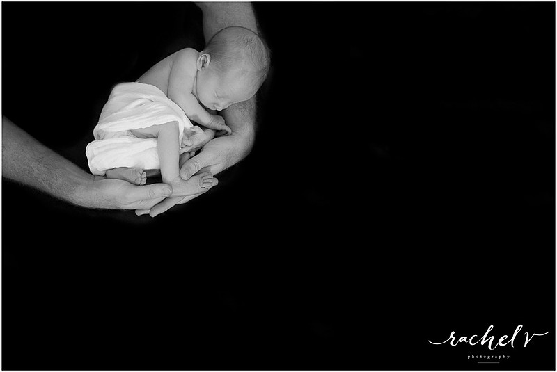 2 week old home newborn session with Rachel V Photography