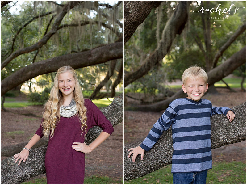 Family session at Loch Haven Park, Orlando Florida. With Rachel V Photography