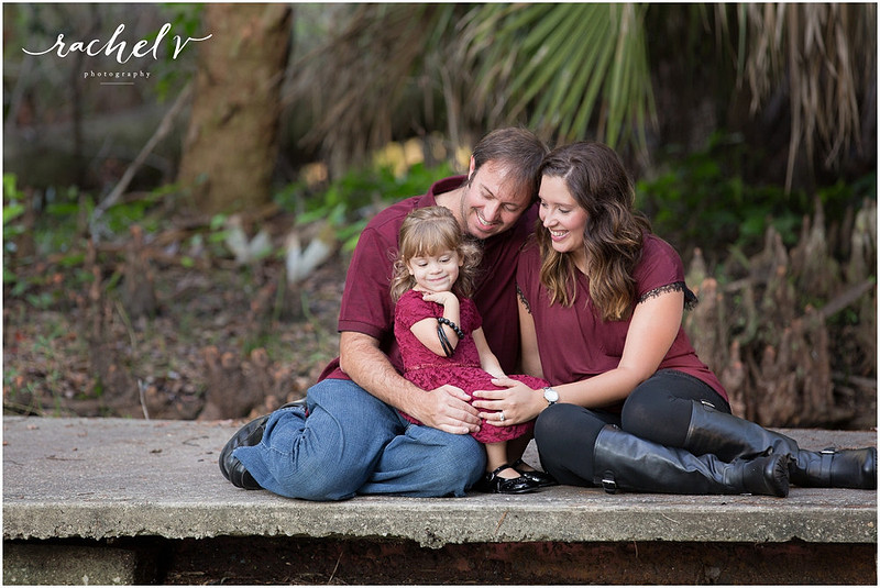 Adisano Family Portraits at mead Gardens in Winter Park, Florida with Rachel V Photography