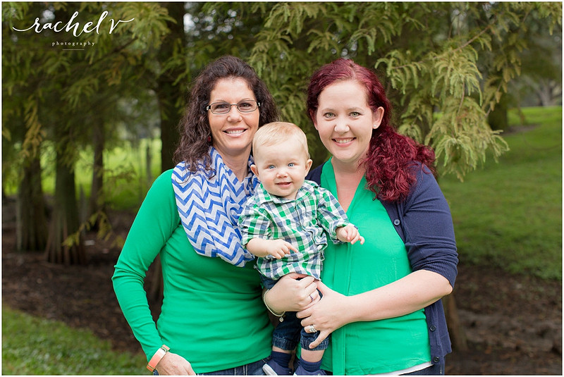 Chambers family session at Loch Haven Park in Orlando, Florida with Rachel V Photography
