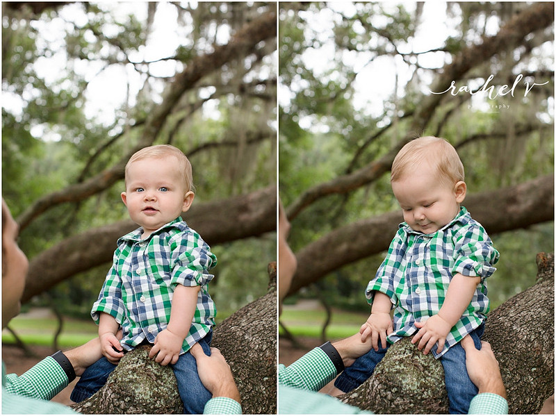 Chambers family session at Loch Haven Park in Orlando, Florida with Rachel V Photography