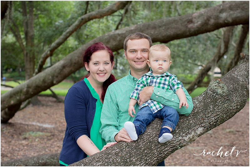 Chambers family session at Loch Haven Park in Orlando, Florida with Rachel V Photography