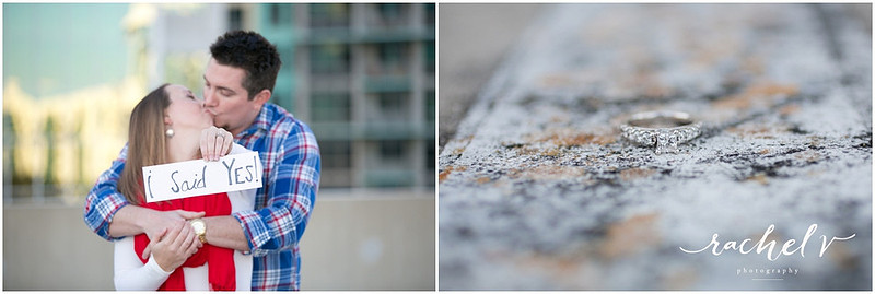 Downtown Orlando, Rooftop, Skyline Sunset, Engagement Session