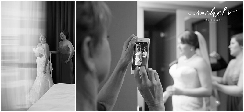 Sarah & Stephen's Wedding, getting ready and first look at Aloft, downtown Orlando