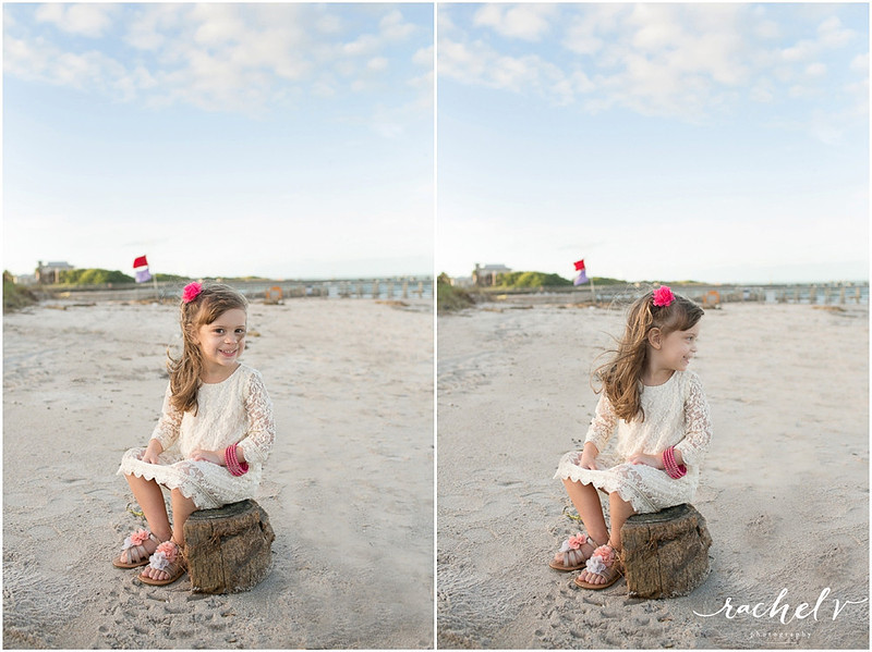 Sunset seaside Maternity session at Sebastian Inlet State Park, Florida with Rachel V Photography