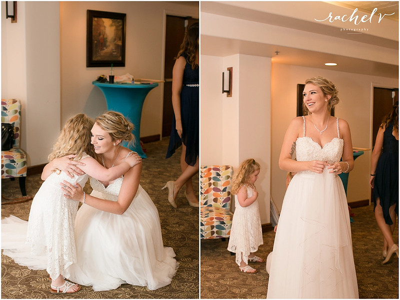 Kaci & Kerry's Wedding at The Tides Collocated Club at Patrick Air Force Base in Vero Beach, Florida with Rachel V Photography