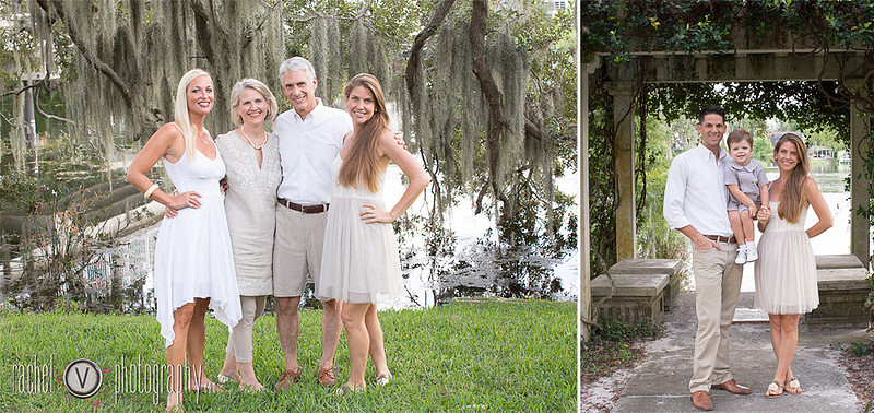 Cooper Family Portraits in Loch Haven Park, Orlando, Florida