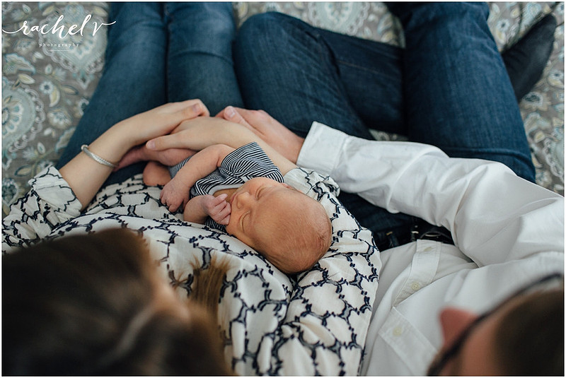 Muller lifestyle Newborn session with Rachel V Photography in Orlando, FL