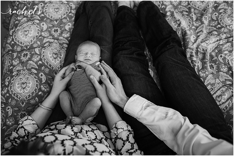 Muller lifestyle Newborn session with Rachel V Photography in Orlando, FL