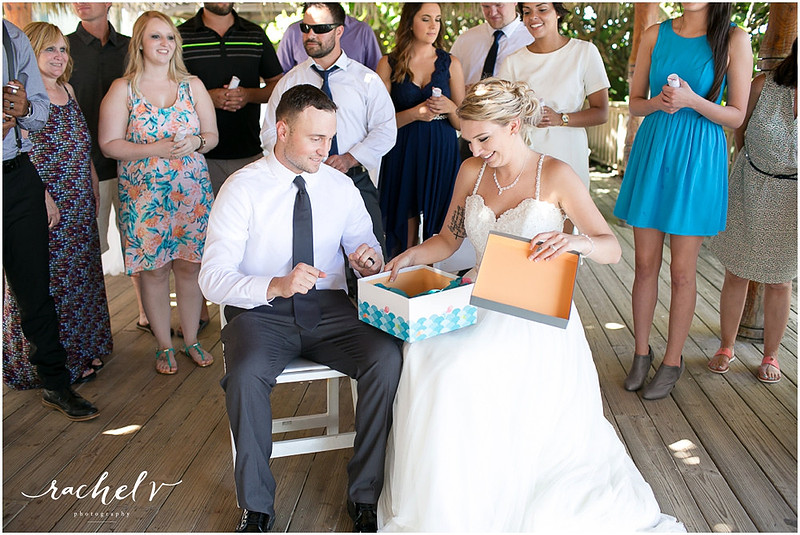Kaci & Kerry's Wedding at The Tides Collocated Club at Patrick Air Force Base in Vero Beach, Florida with Rachel V Photography