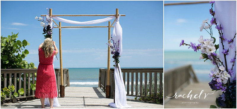 Kaci & Kerry's Wedding at The Tides Collocated Club at Patrick Air Force Base in Vero Beach, Florida with Rachel V Photography
