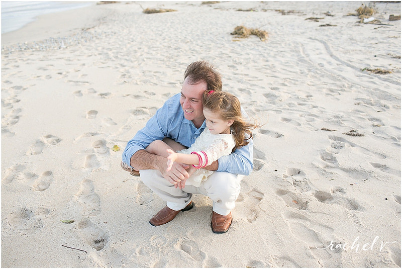 Sunset seaside Maternity session at Sebastian Inlet State Park, Florida with Rachel V Photography