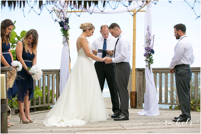 Kaci & Kerry's Wedding at The Tides Collocated Club at Patrick Air Force Base in Vero Beach, Florida with Rachel V Photography