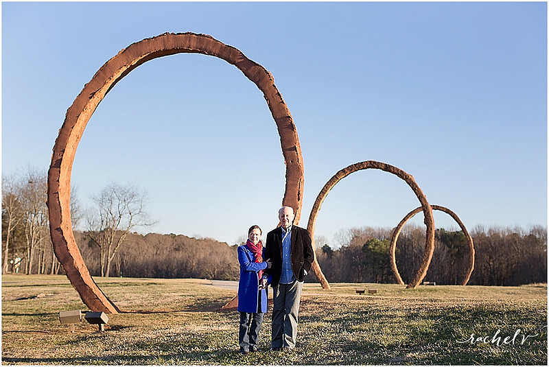 Anniversary Portrait Session in Raleigh, North Carolina by Rachel V Photography
