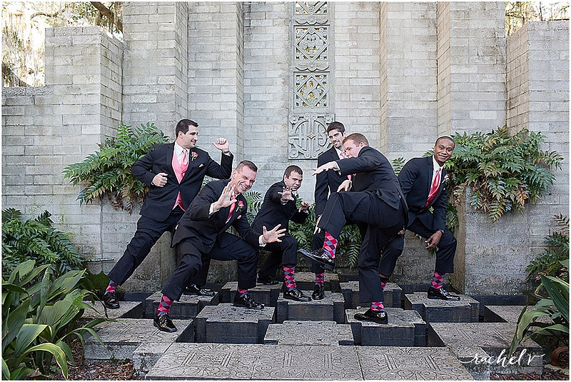 Colorful Fall wedding at Maitland Art Center in Maitland, Florida