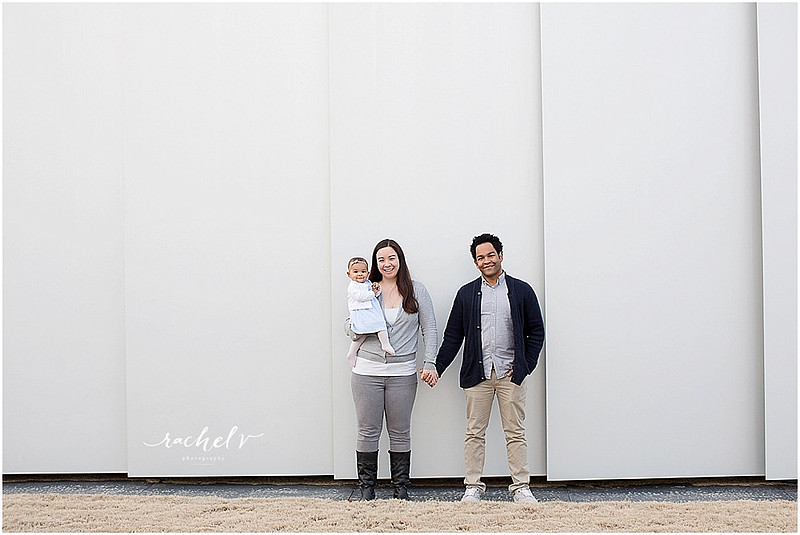 Family Portrait Session in Raleigh, North Carolina with Raleigh Family Photographer Rachel V Photography