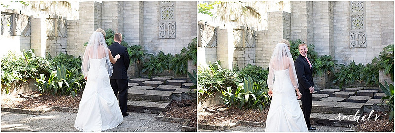 Colorful Fall wedding at Maitland Art Center in Maitland, Florida