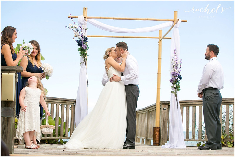 Kaci & Kerry's Wedding at The Tides Collocated Club at Patrick Air Force Base in Vero Beach, Florida with Rachel V Photography